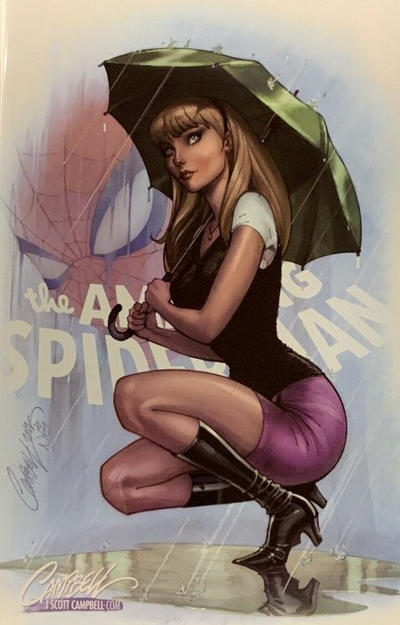 Cover for Amazing Spider-Man (Marvel, 2018 series) #14 (815) [Variant Edition - JScottCampbell.com Exclusive - Cover J]