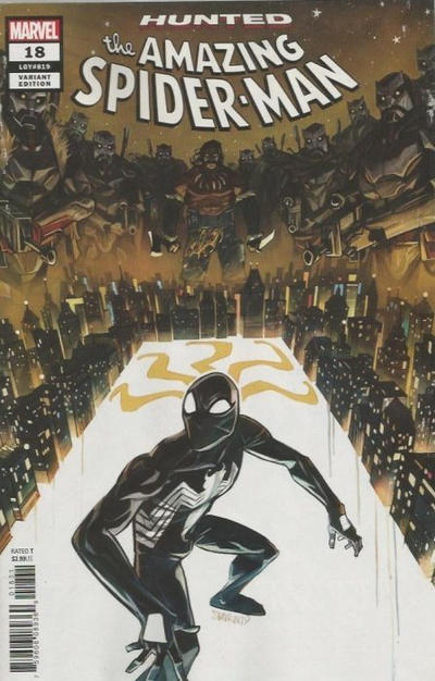 Cover for Amazing Spider-Man (Marvel, 2018 series) #18 (819) [Variant Edition - Ivran Shavrin Cover]