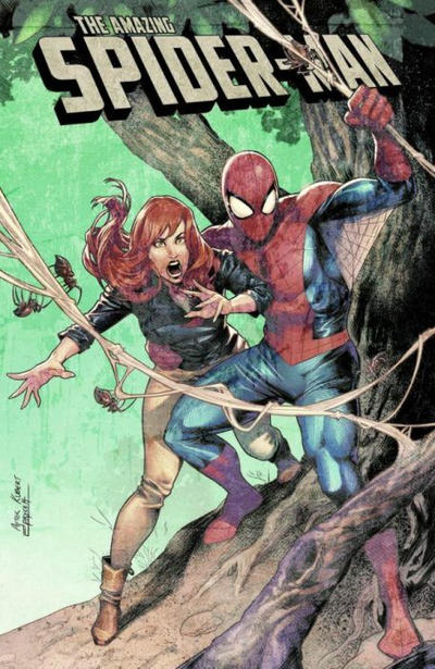 Cover for Amazing Spider-Man (Marvel, 2018 series) #7 (808) [Variant Edition - Stadium Comics Exclusive - Jamal Campbell Cover B]