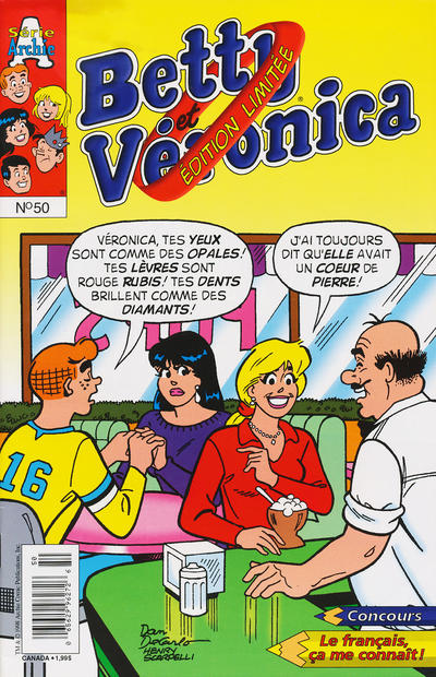 Cover for Betty et Véronica Édition Limitée (Editions Héritage, 1995 series) #50