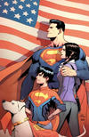 Cover Thumbnail for Action Comics (2011 series) #1000 [Newbury Comics Patrick Gleason Color Virgin Cover]