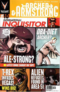 Cover Thumbnail for Archer and Armstrong (Valiant Entertainment, 2012 series) #10 [Cover D - Andrew Robinson]