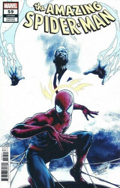 Cover for Amazing Spider-Man (Marvel, 2018 series) #59 (860) [Variant Edition - Marcelo Ferreira Cover]