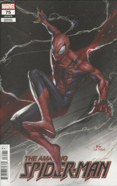 Cover for Amazing Spider-Man (Marvel, 2018 series) #75 (876) [Variant Edition - InHyuk Lee Cover]