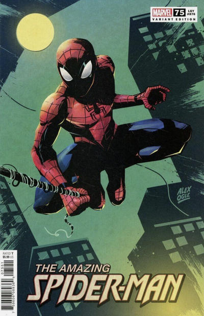 Cover for Amazing Spider-Man (Marvel, 2018 series) #75 (876) [Variant Edition - Alex Ogle Cover]