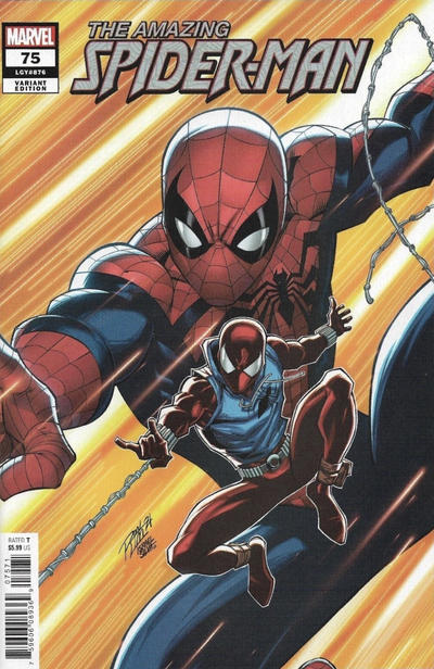 Cover for Amazing Spider-Man (Marvel, 2018 series) #75 (876) [Variant Edition - Ron Lim Cover]
