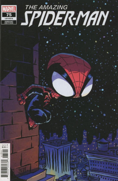 Cover for Amazing Spider-Man (Marvel, 2018 series) #75 (876) [Variant Edition - Skottie Young Cover]