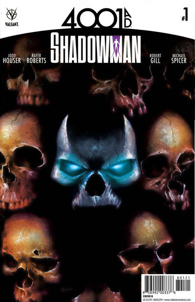 Cover for 4001 A.D.: Shadowman (Valiant Entertainment, 2016 series) #1 [Cover B - Meghan Hetrick]