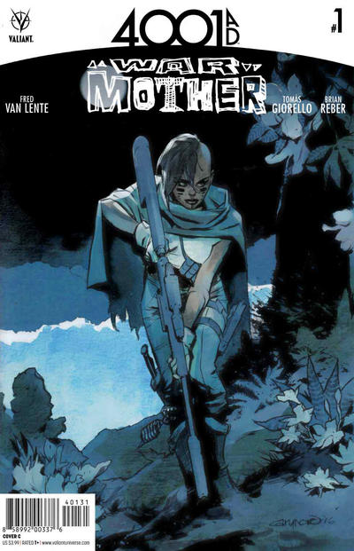 Cover for 4001 A.D.: War Mother (Valiant Entertainment, 2016 series) #1 [Cover C - Cary Nord]