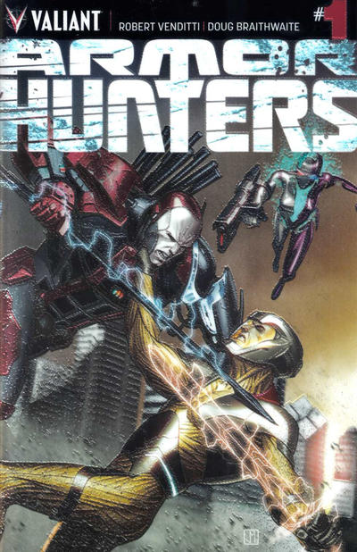 Cover for Armor Hunters (Valiant Entertainment, 2014 series) #1 [Cover B - Chromium Variant]