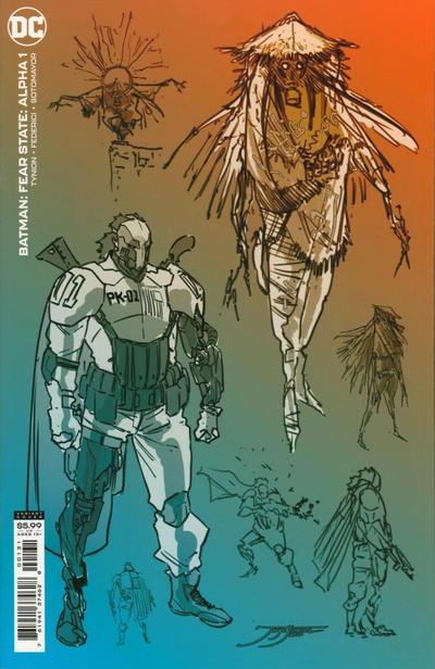 Cover for Batman: Fear State: Alpha (DC, 2021 series) #1 [Jorge Jiménez Cardstock Variant Cover]