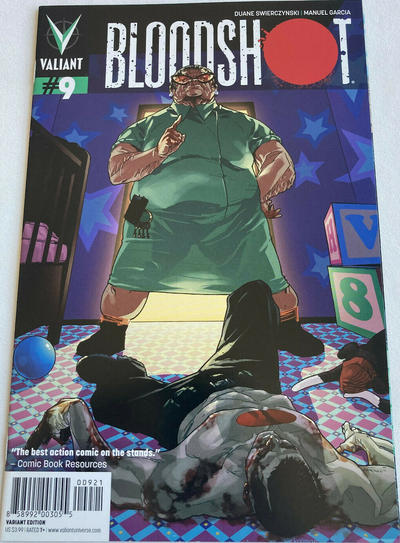 Cover for Bloodshot (Valiant Entertainment, 2012 series) #9 [Cover B - Kalman Andrasofszky]