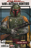 Cover Thumbnail for Star Wars: War of the Bounty Hunters (2021 series) #1 [John Cassaday Trading Card Variant]