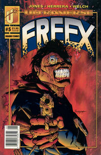Cover Thumbnail for Freex (Malibu, 1993 series) #5 [Newsstand]