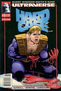 Cover Thumbnail for Hardcase (Malibu, 1993 series) #5 [Newsstand]
