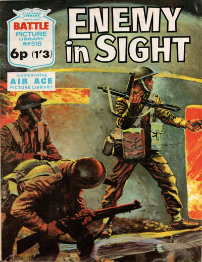 Cover for Battle Picture Library (IPC, 1961 series) #518