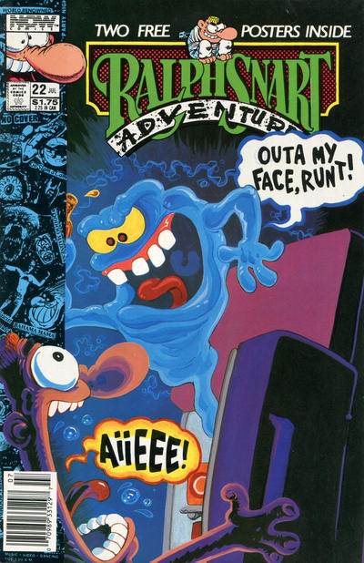 Cover for Ralph Snart Adventures (Now, 1988 series) #22 [Newsstand]