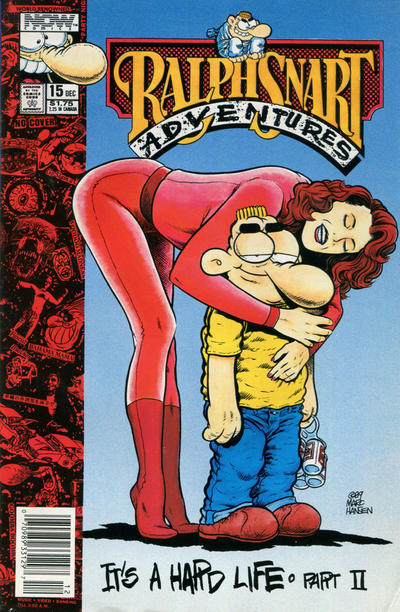 Cover for Ralph Snart Adventures (Now, 1988 series) #15 [Newsstand]