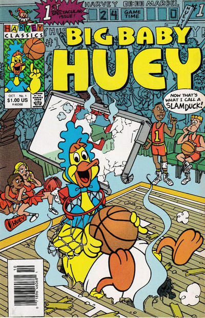 Cover for Big Baby Huey (Harvey, 1991 series) #1 [Newsstand]