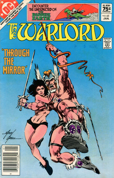Cover for Warlord (DC, 1976 series) #65 [Canadian]