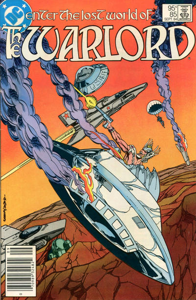 Cover for Warlord (DC, 1976 series) #85 [Canadian]