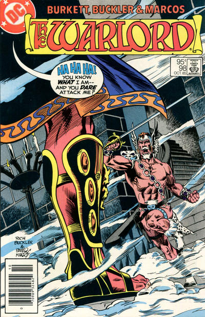 Cover for Warlord (DC, 1976 series) #98 [Canadian]