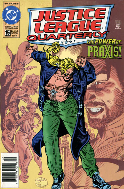 Cover for Justice League Quarterly (DC, 1990 series) #15 [Newsstand]