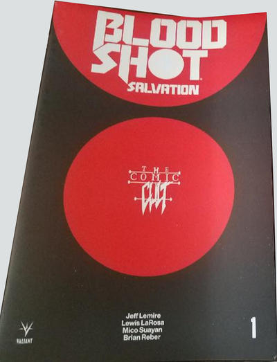 Cover for Bloodshot Salvation (Valiant Entertainment, 2017 series) #1 [Store Logo Program - Comic Cult]