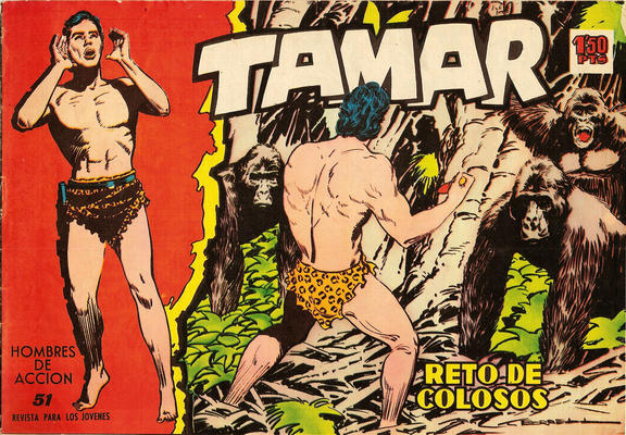 Cover for Tamar (Ediciones Toray, 1961 series) #51