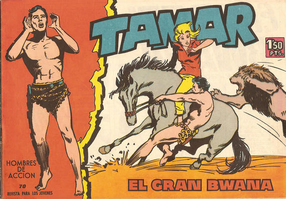 Cover for Tamar (Ediciones Toray, 1961 series) #70