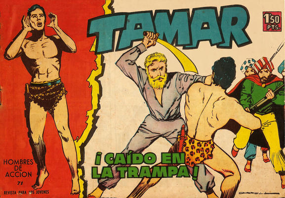 Cover for Tamar (Ediciones Toray, 1961 series) #71
