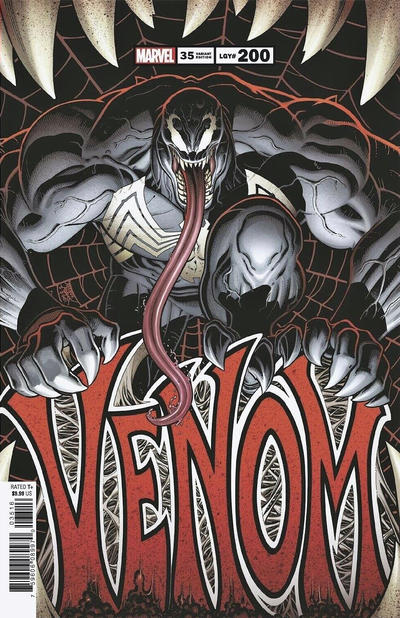 Cover for Venom (Marvel, 2018 series) #35 (200) [Arthur Adams Cover]