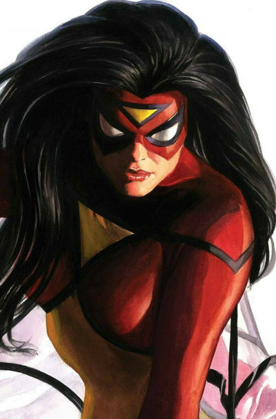 Cover for Spider-Woman (Marvel, 2020 series) #5 (100) [Alex Ross Timeless Variant]