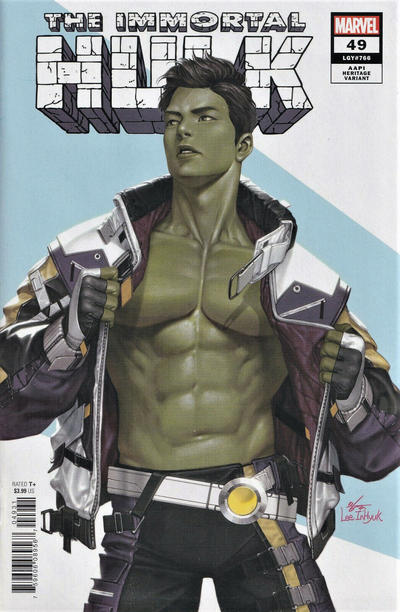 Cover for Immortal Hulk (Marvel, 2018 series) #49 [In-Hyuk Lee AAPI Heritage Variant]