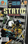 Cover for Static (DC, 1993 series) #16 [Newsstand]