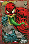 Cover Thumbnail for Extreme Carnage: Toxin (2021 series) #1 [Jeff Johnson 'Trading Card' Connecting Cover 9 of 9]