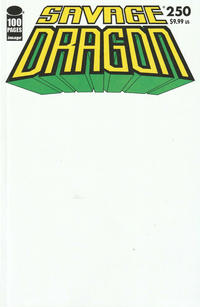 Cover Thumbnail for Savage Dragon (Image, 1993 series) #250 [Cover F - Blank Sketch Cover]