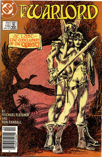 Cover for Warlord (DC, 1976 series) #116 [Newsstand]