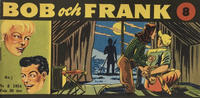 Cover Thumbnail for Bob och Frank (Serieförlaget [1950-talet], 1954 series) #8/1954