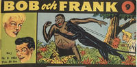 Cover Thumbnail for Bob och Frank (Serieförlaget [1950-talet], 1954 series) #9/1954