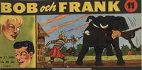 Cover Thumbnail for Bob och Frank (Serieförlaget [1950-talet], 1954 series) #11/1954