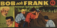 Cover Thumbnail for Bob och Frank (Serieförlaget [1950-talet], 1954 series) #12/1954