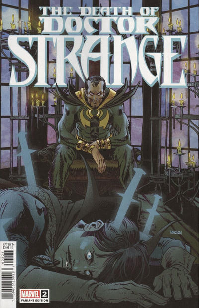 Cover for Death of Doctor Strange (Marvel, 2021 series) #2 [Dan Panosian Cover]