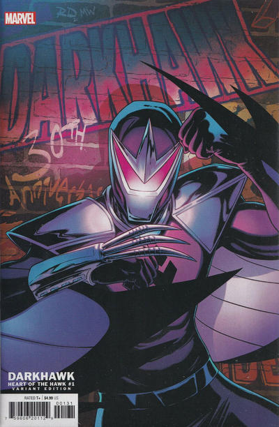Cover for Darkhawk: Heart of the Hawk (Marvel, 2021 series) [Russell Dauterman Variant]