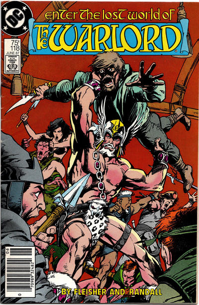 Cover for Warlord (DC, 1976 series) #118 [Newsstand]