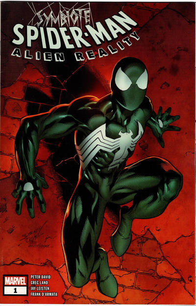 Cover for Symbiote Spider-Man: Alien Reality (Marvel, 2020 series) #1 [Arciniega cover]
