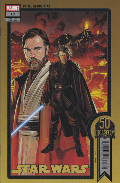Cover for Star Wars (Marvel, 2020 series) #17 [Chris Sprouse & Karl Story 'Lucasfilm 50th Anniversary' Cover]