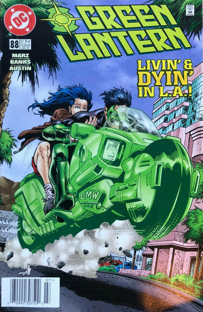 Cover for Green Lantern (DC, 1990 series) #88 [Newsstand]