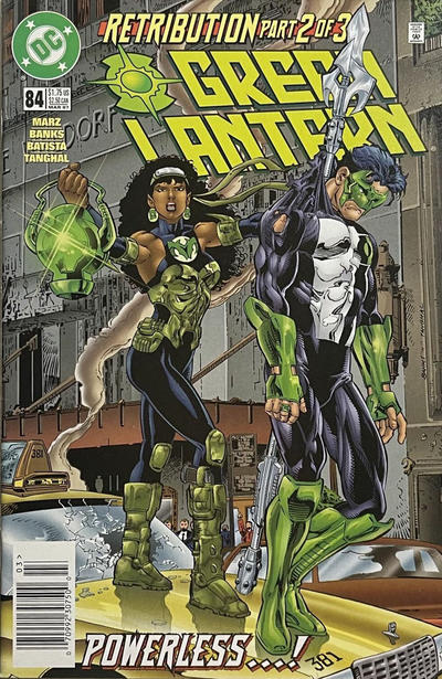 Cover for Green Lantern (DC, 1990 series) #84 [Newsstand]