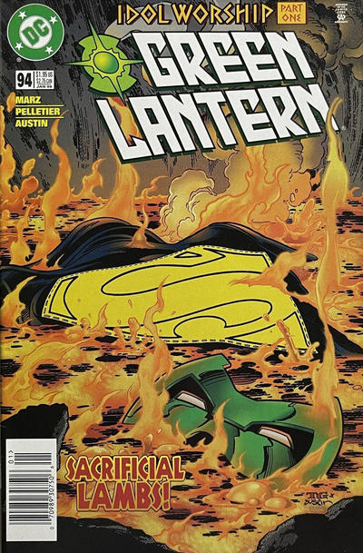 Cover for Green Lantern (DC, 1990 series) #94 [Newsstand]